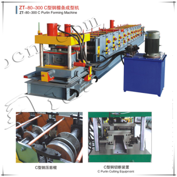 Steel Purlin Profiles Forming Machine